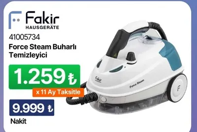 Fakir 41005734 Force Steam Buharlı Temizleyici