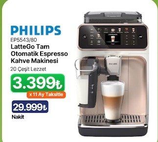 Philips Ep5543/80 Lattego Tam Otomatik Espresso Kahve Makinesi