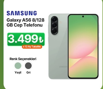 Samsung Galaxy A56 8/128 Gb Cep Telefonu
