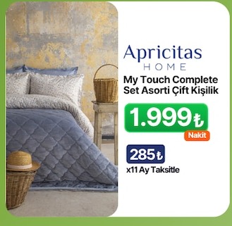 Apricitas Home My Touch Complete Set Asorti Çift Kişilik