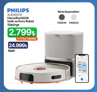 Philips Homerun5000 Islak Ve Kuru Robot Süpürge