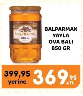 Balparmak Yayla Ova Balı 850 Gr