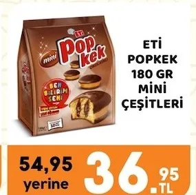 Eti Popkek 180 Gr Mini Çeşitleri