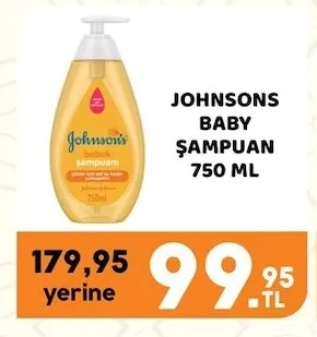 Johnsons Baby Şampuan 750 Ml