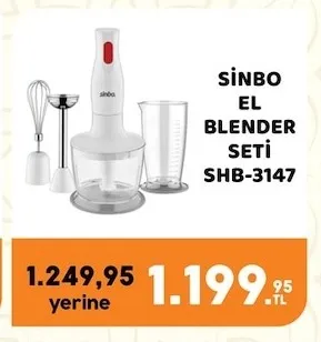 Sinbo El Blender Seti Shb-3147
