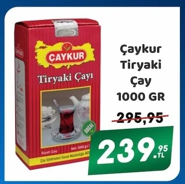 Çaykur Tiryaki Çay 1000 Gr