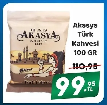 Akasya Türk Kahvesi 100 Gr