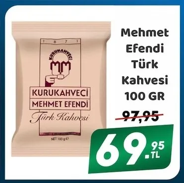 Mehmet Efendi Türk Kahvesi 100 Gr