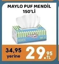 Maylo Puf Mendil 150'Li