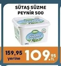 Sütaş Süzme Peynir 500