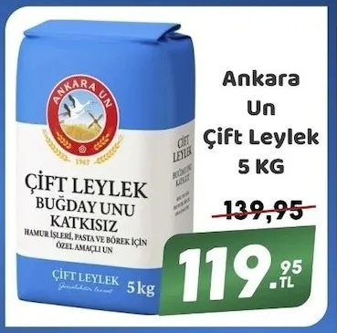 Ankara Un Çift Leylek 5 Kg