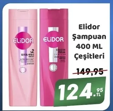 Elidor Şampuan 400 Ml Çeşitleri