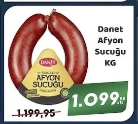 Danet Afyon Sucuğu Kg