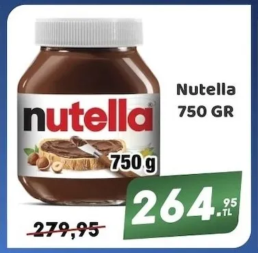 Nutella 750 Gr