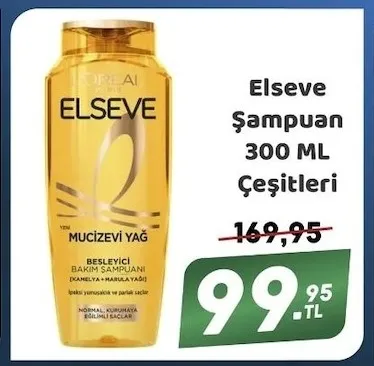 Elseve Şampuan 300 Ml Çeşitleri