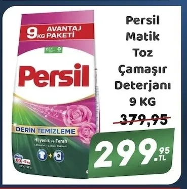 Persil Matik Toz Çamaşır Deterjanı 9 Kg