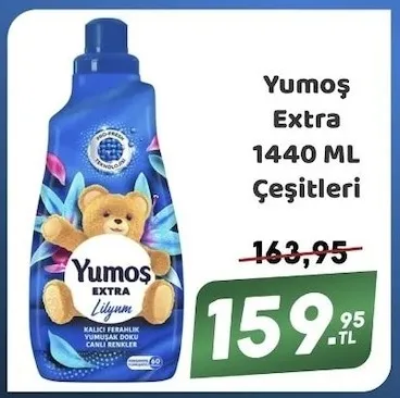Yumoş Extra 1440 Ml Çeşitleri