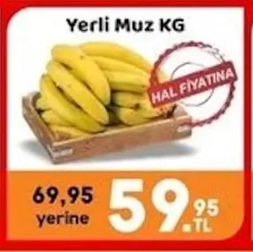 Yerli Muz Kg