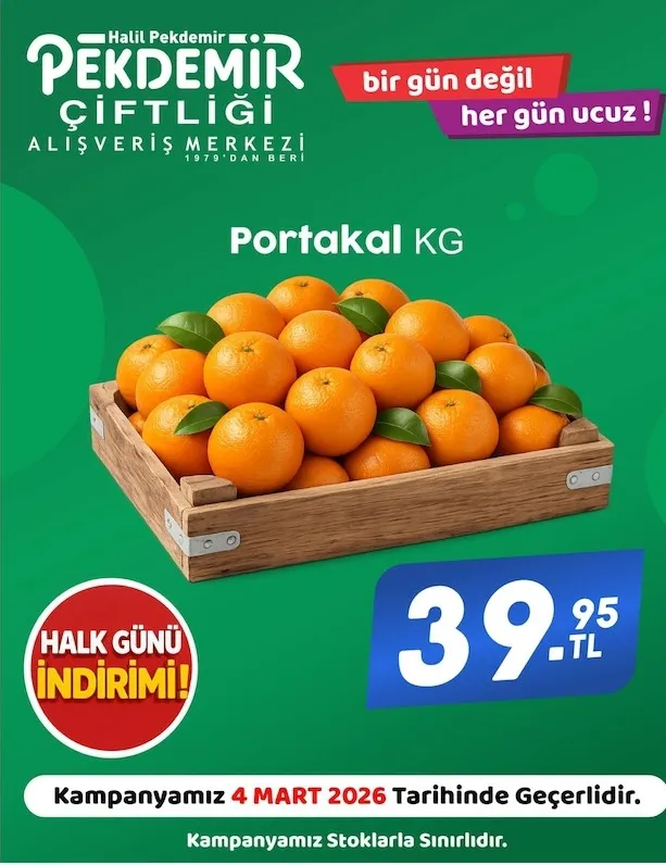 Pekdemir Portakal Kg