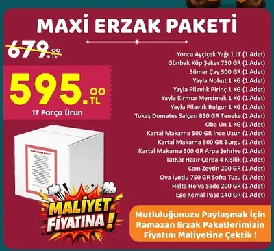 Maxi Erzak Paketi