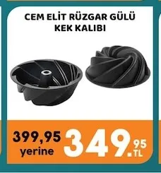 Cem Elit Rüzgar Gülü Kek Kalibi