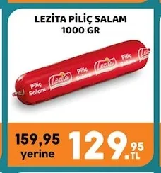Lezita Piliç Salam 1000 Gr
