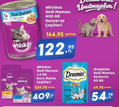 Whiskas Kedi Maması 400 Gr