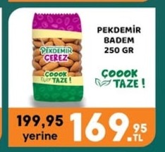 Pekdemir Badem 250 Gr