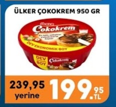 Ülker Çokokrem 950 Gr Dev Ekonomik Boy