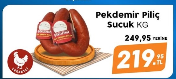 Pekdemir Piliç Sucuk Kg