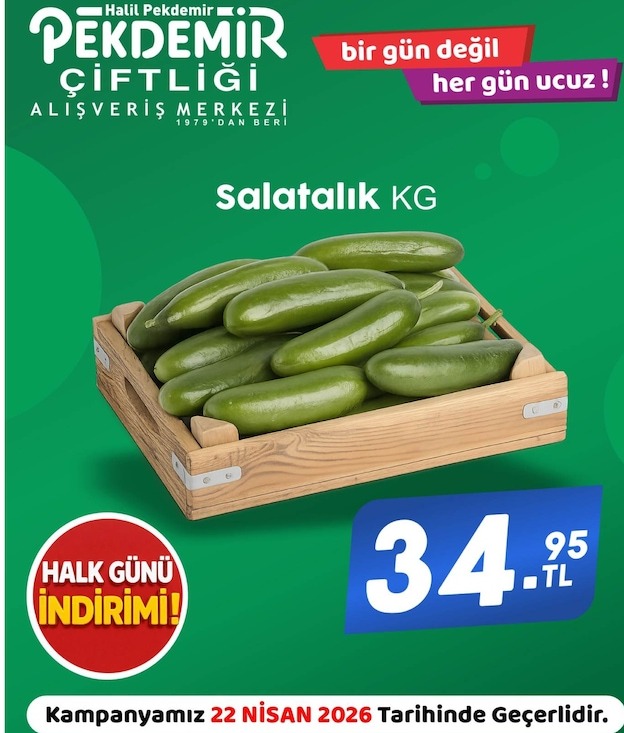 Pekdemir Salatalık Kg