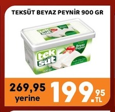 Teksüt Beyaz Peynir 900 Gr