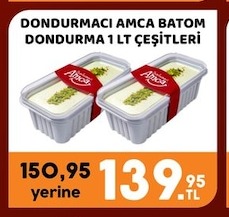 Dondurmacı Amca Batom Dondurma 1 Lt