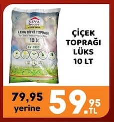 Leva House Çiçek Toprağı Lüks 10 Lt