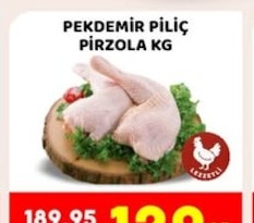 Pekdemir Piliç Pirzola Kg