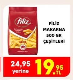 Filiz Makarna Çeşitleri 500 Gr