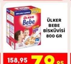 Ülker Bebe Bisküvisi 800 Gr