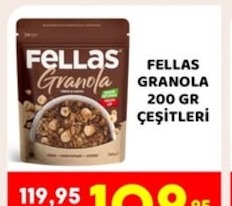 Fellas Granola 200 Gr Çeşitleri