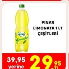 Pinar Limonata 1 Lt