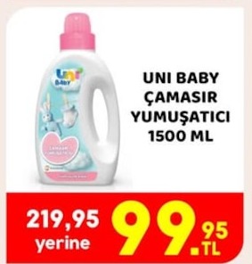 Uni Baby Çamaşır Yumuşatıcı 1500 Ml