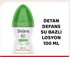 Defans Defans Su Bazli Losyon 100 Ml