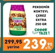 Pekdemir Kokteyl Çerez Extra 250 Gr