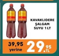 Kavaklıdere Şalgam Suyu 1 Lt