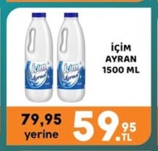 İçim Ayran 1500 Ml