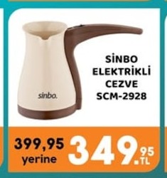 Sinbo Elektrikli Cezve Scm-2928