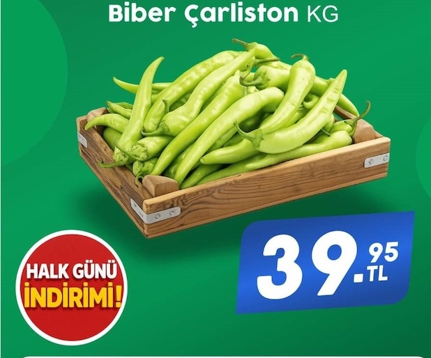 Pekdemir Biber Çarlston Kg