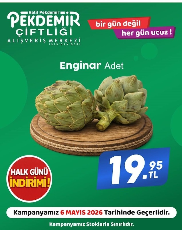 Pekdemir Çiftliği Enginar Adet