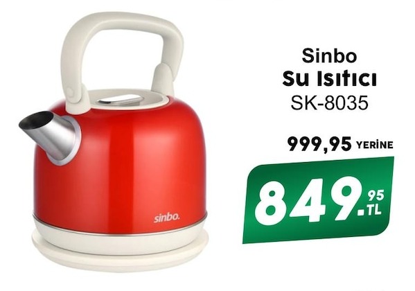 Sinbo Su Isıtıcı Sk-8035