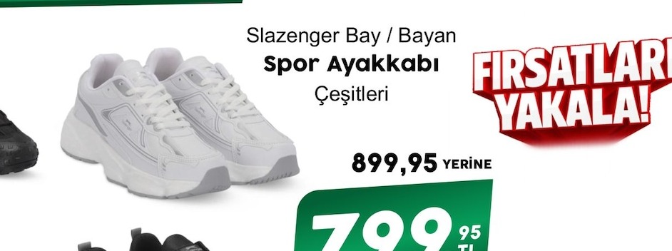 Slazenger Bay / Bayan Spor Ayakkabı Çeşitleri