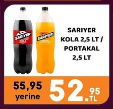 Sariyer Kola 2,5 Lt / Portakal 2,5 Lt